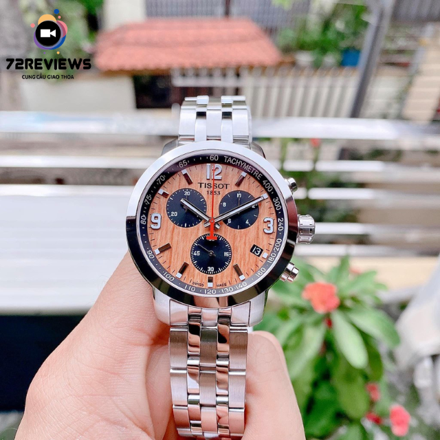 Đồng hồ nam Tissot PRC 200 Basketball Brown Dial Mens Chronograph