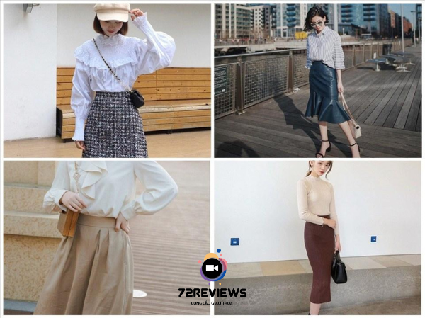 Các mẫu chân váy được nhiều chị em lựa chọn