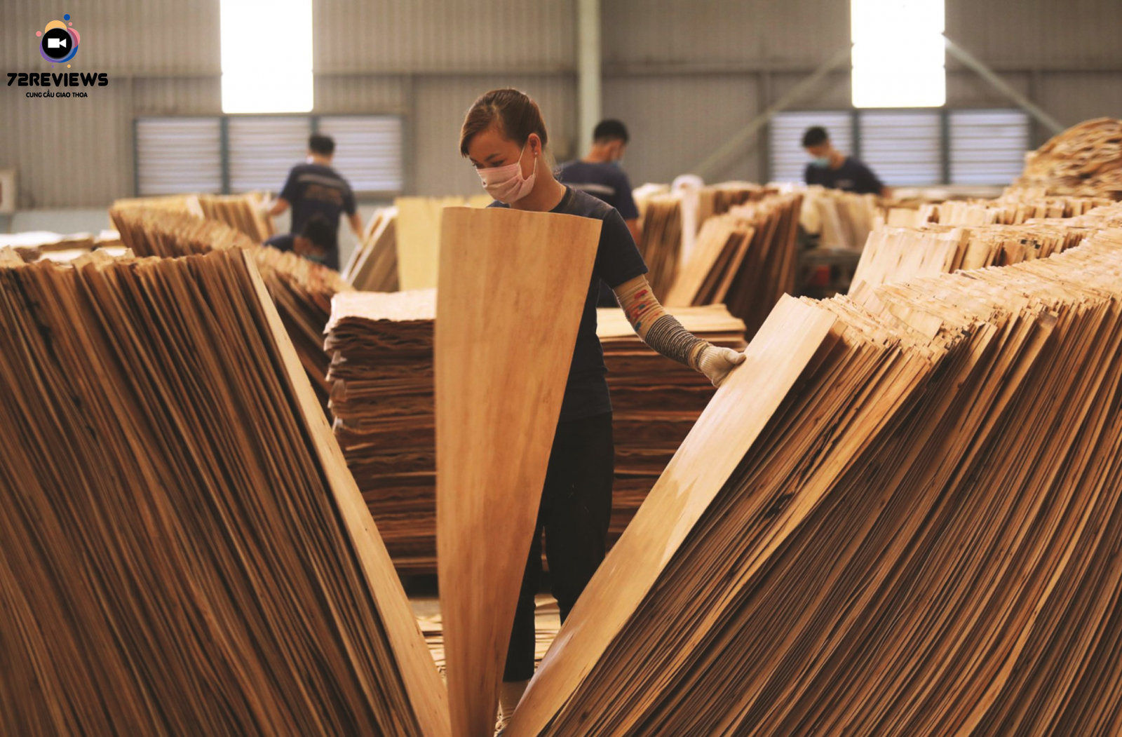 Công việc chế biến gỗ rất phổ biến