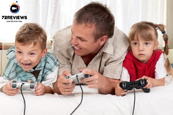 Game trò chơi điện tử giúp bé có sự giải trí và phát triển về trí não, thị giác