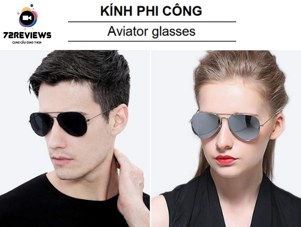 Kính kiểu phi công Aviator