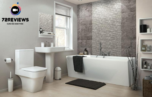 Lựa chọn thiết bị nội thất phù hợp giúp phòng tắm thêm phần sang trọng