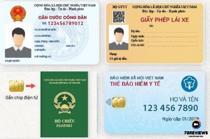 Một số giấy tờ tùy thân được sử dụng để đi máy bay nội địa