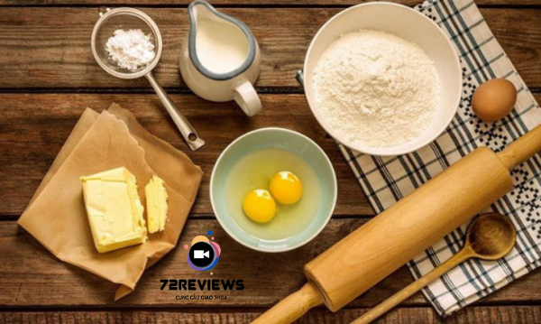 Nguyên liệu không thể thiếu được để chế biến ra những chiếc bánh thơm ngon