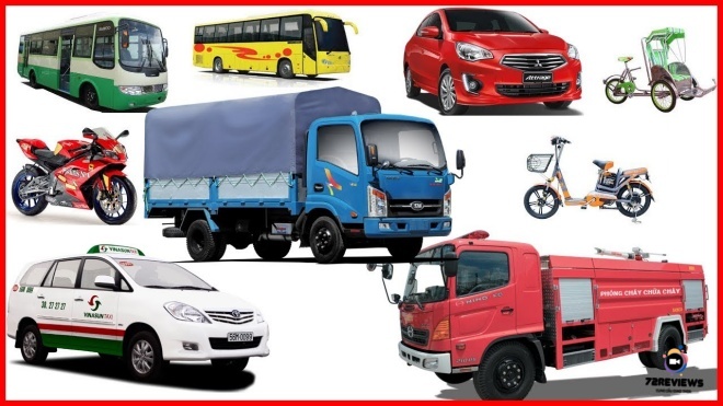 Phương tiện vô cùng đa dạng và phong phú