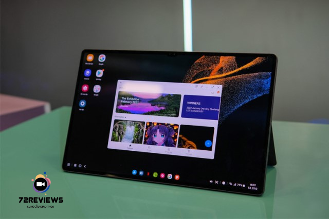 Samsung Galaxy Tab S8 Ultra mới được chào sân tại sự kiện Galaxy Unpacked
