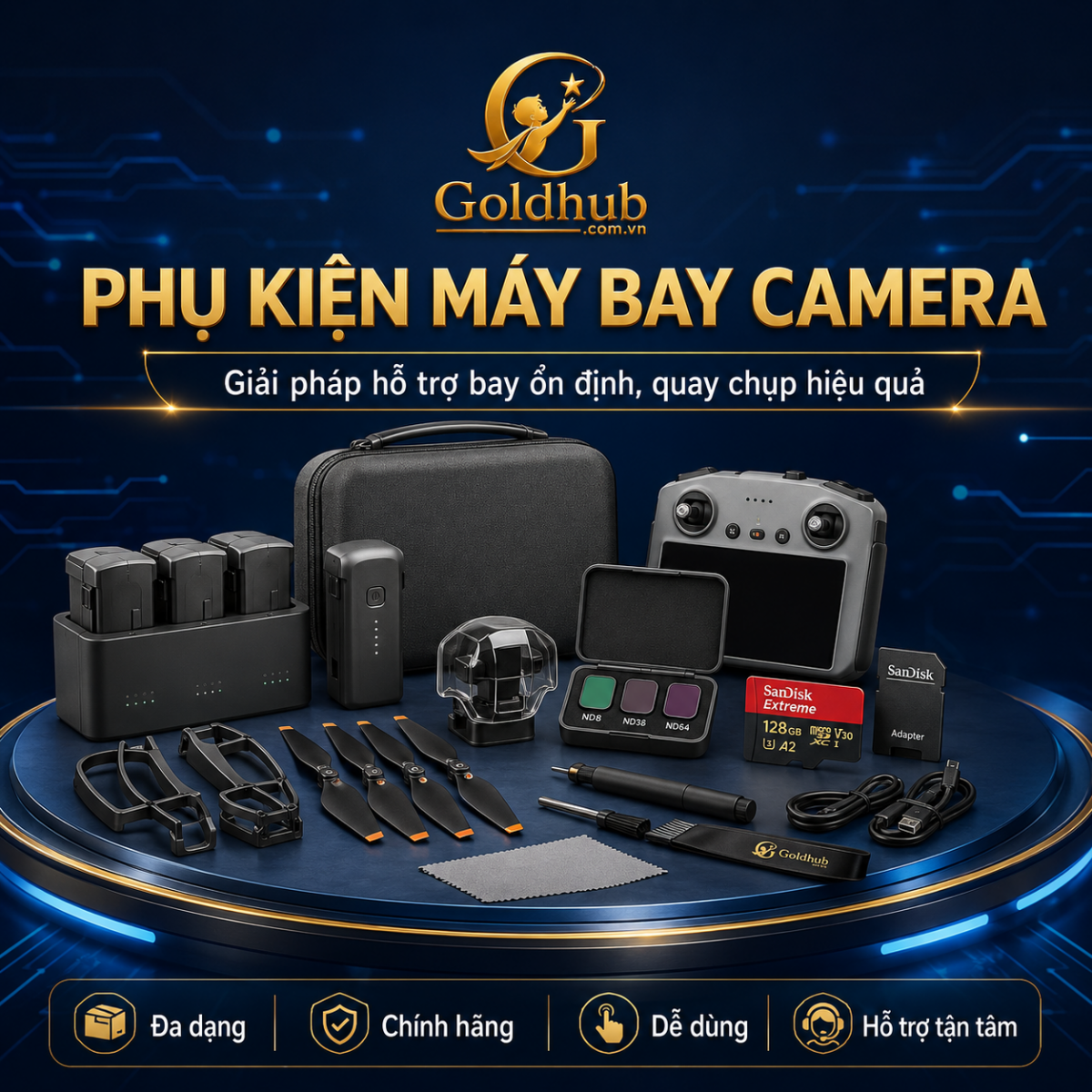 Phụ kiện máy bay camera