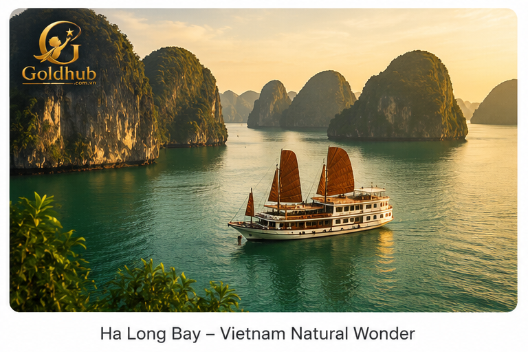 Ha Long Bay travel guide Vietnam with luxury cruise and limestone islands