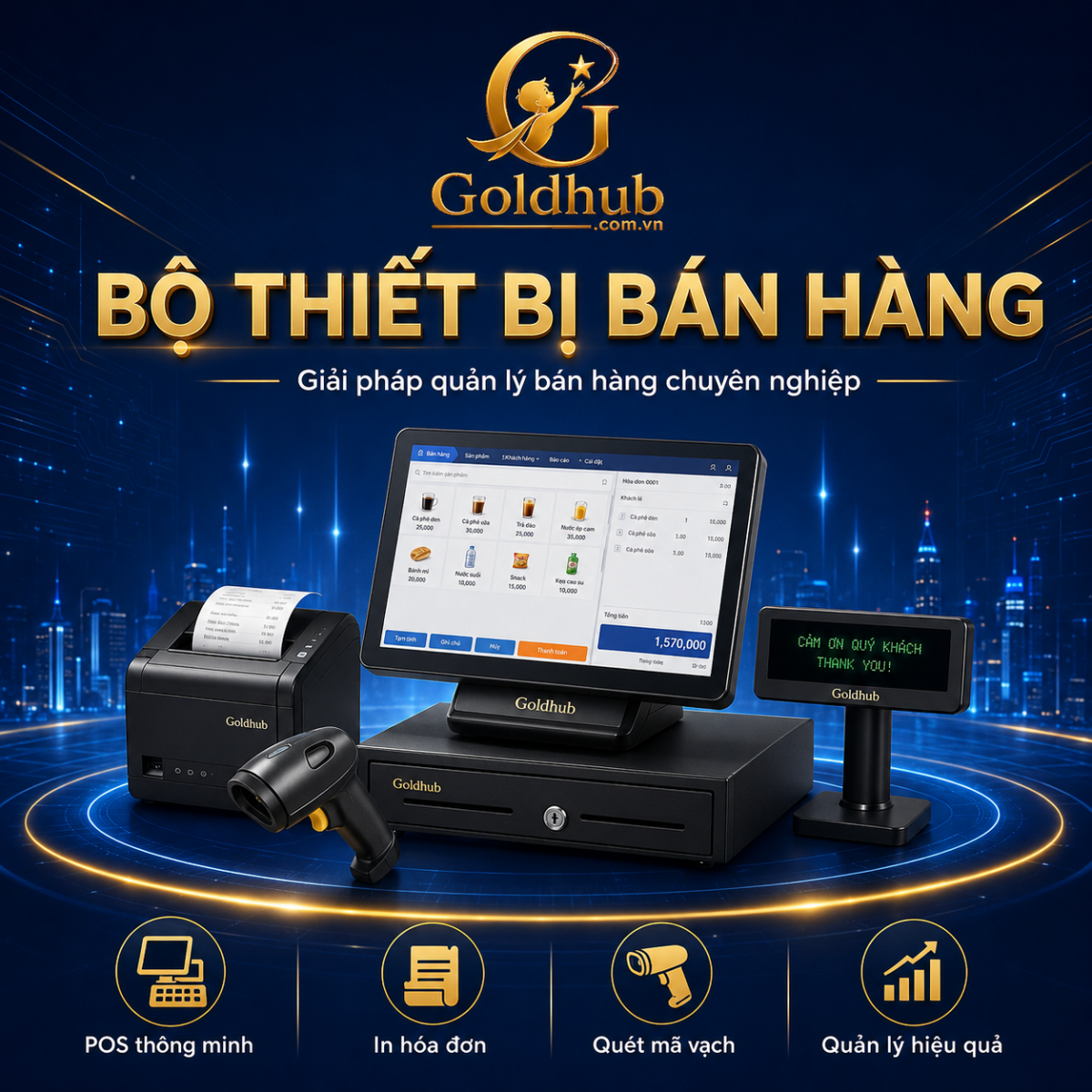 Bộ thiết bị bán hàng Bộ thiết bị bán hàng