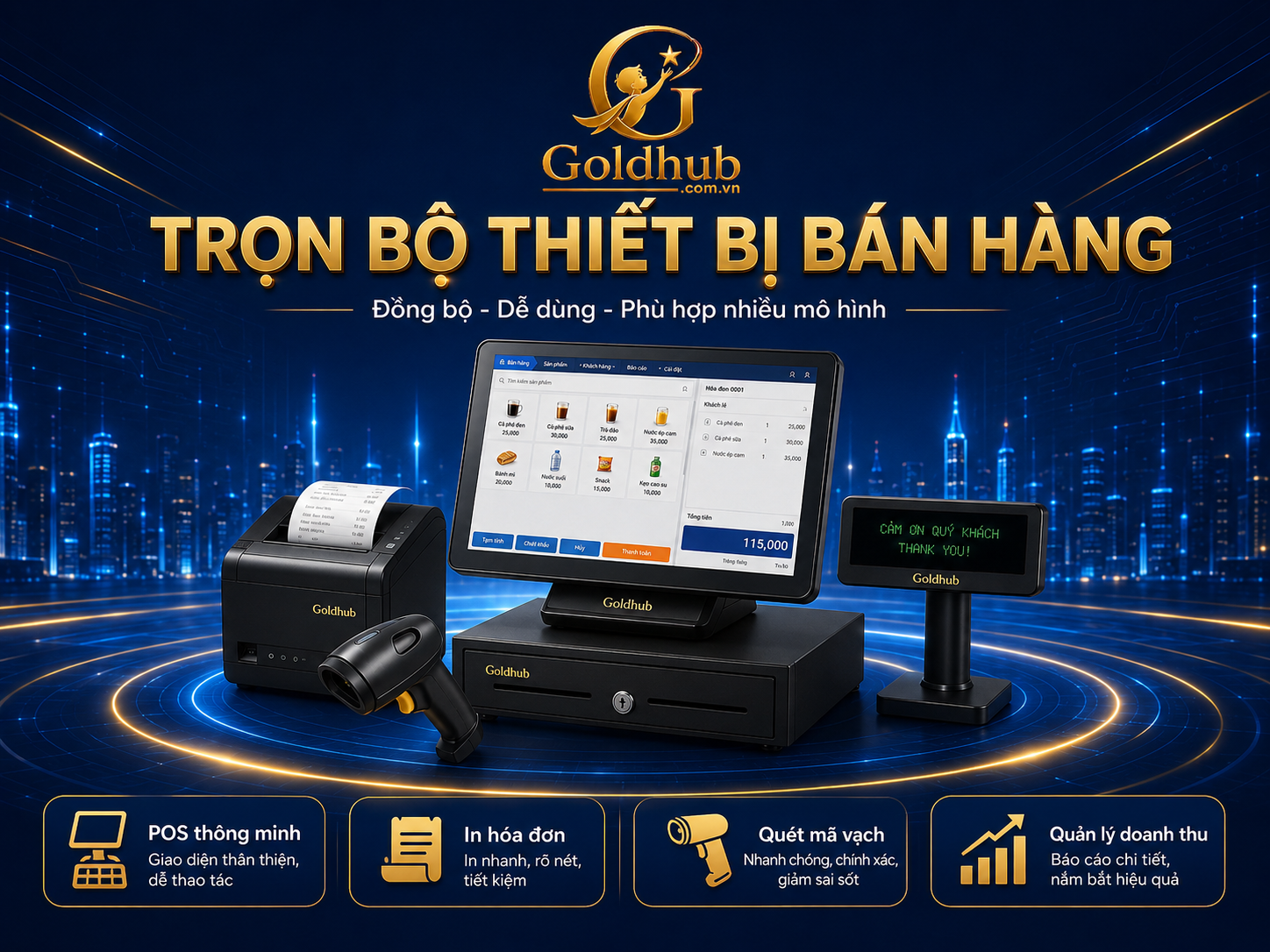trọn bộ thiết bị bán hàng trọn bộ thiết bị bán hàng
