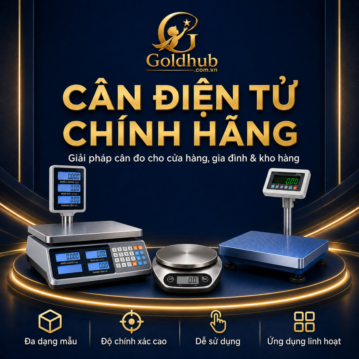 Cân điện tử chính hãng