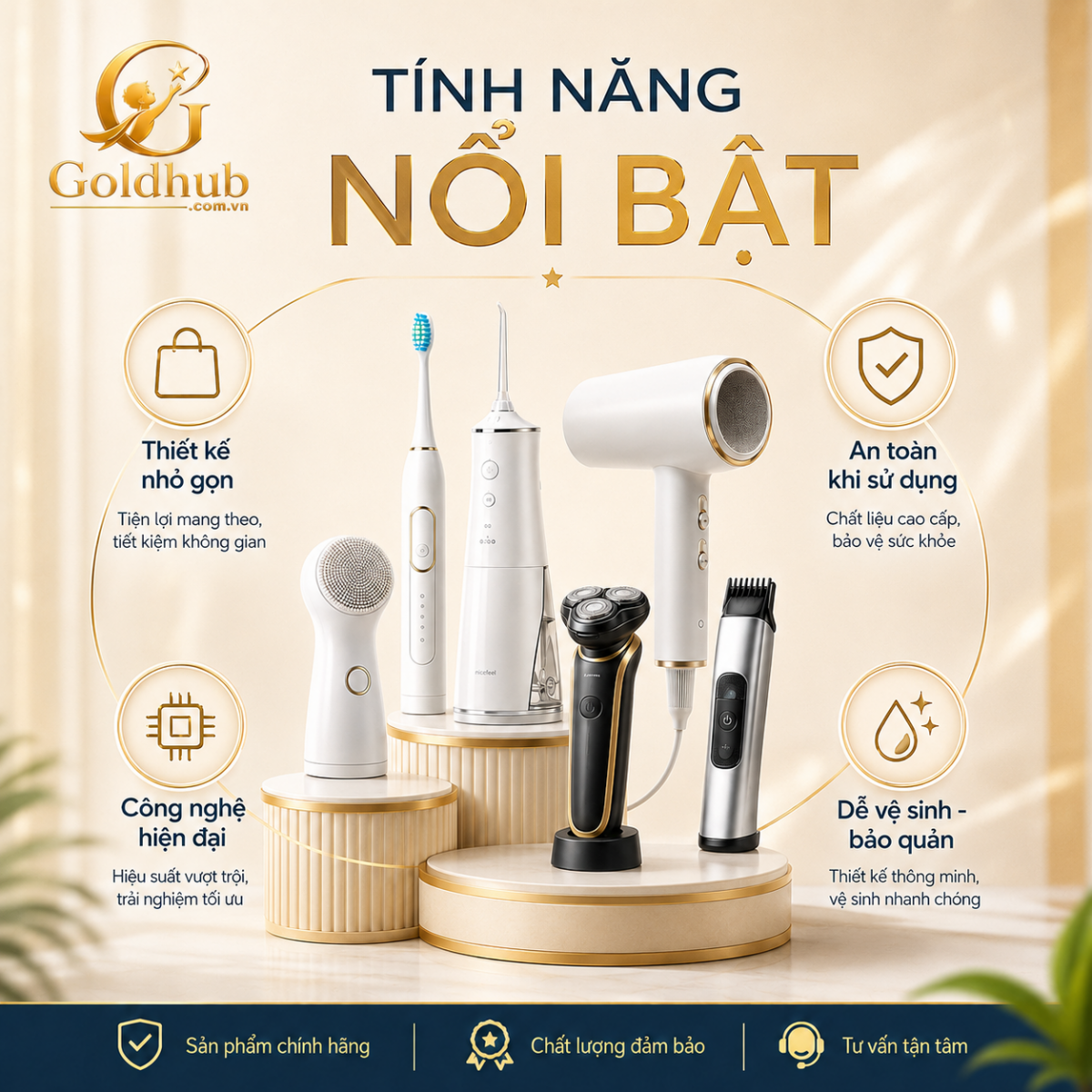 Tính năng nổi bật của chăm sóc cá nhân
