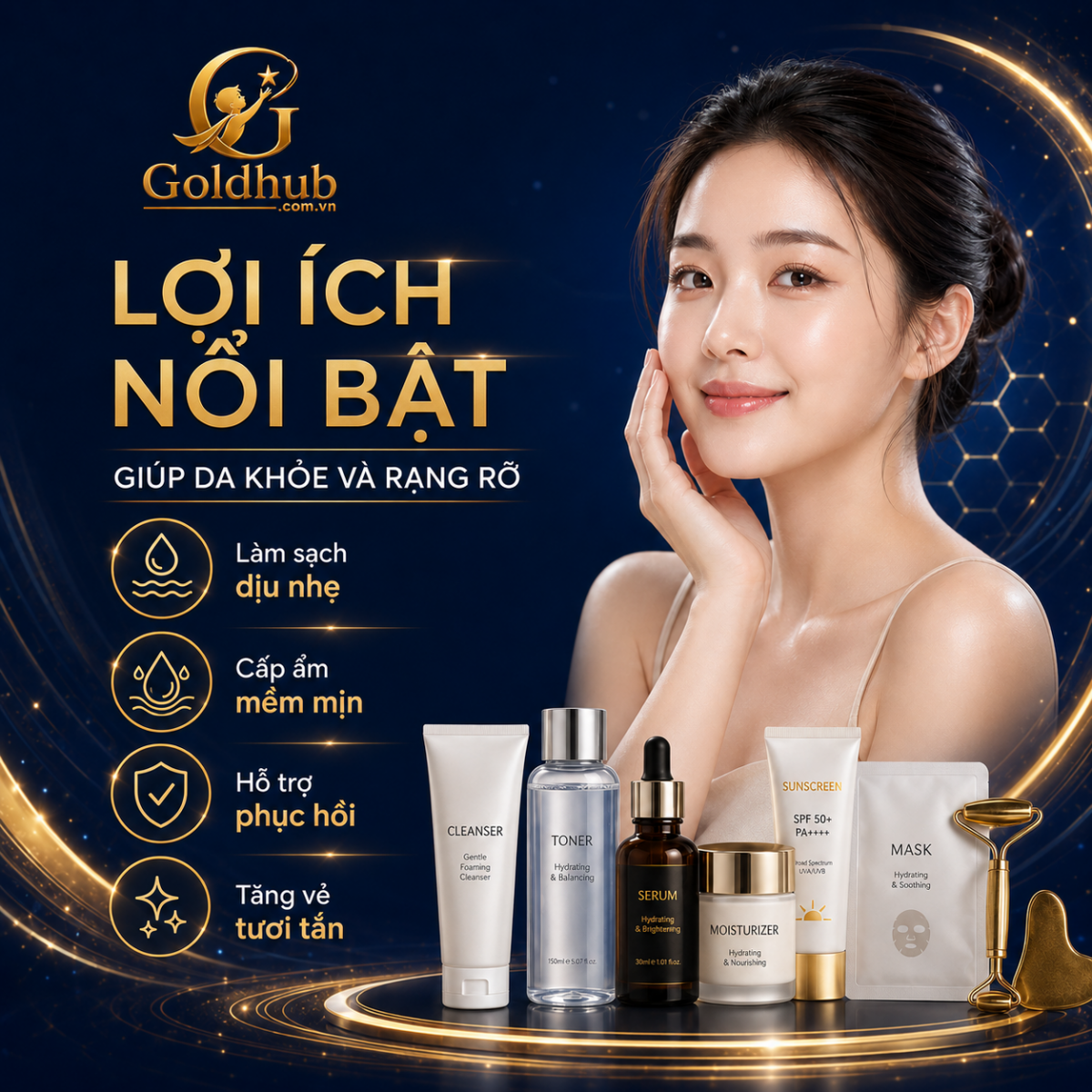 Lợi ích nổi bật của chăm sóc da Lợi ích nổi bật của chăm sóc da