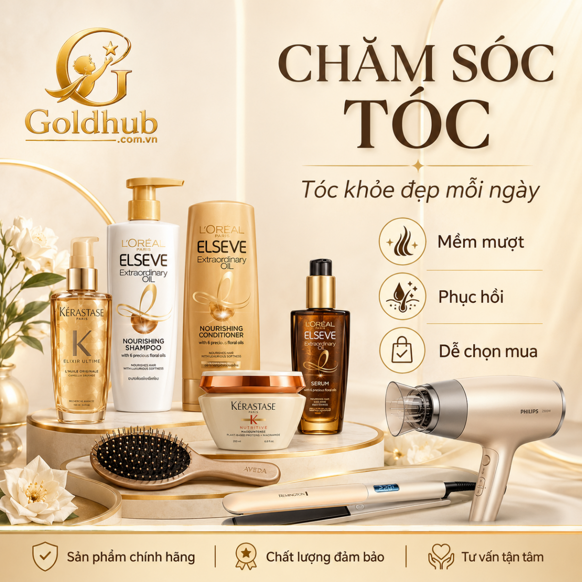 Chăm sóc tóc