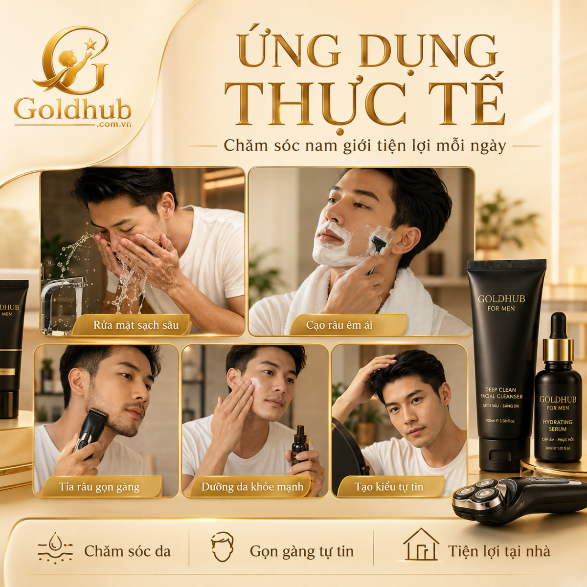 Ứng dụng thực tế dành cho nam giới Ứng dụng thực tế dành cho nam giới
