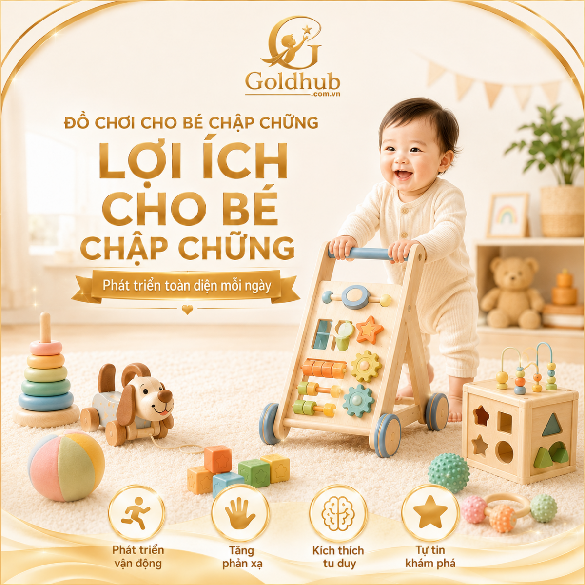 Lợi ích của Đồ Chơi Cho Bé Chập Chững Lợi ích của Đồ Chơi Cho Bé Chập Chững