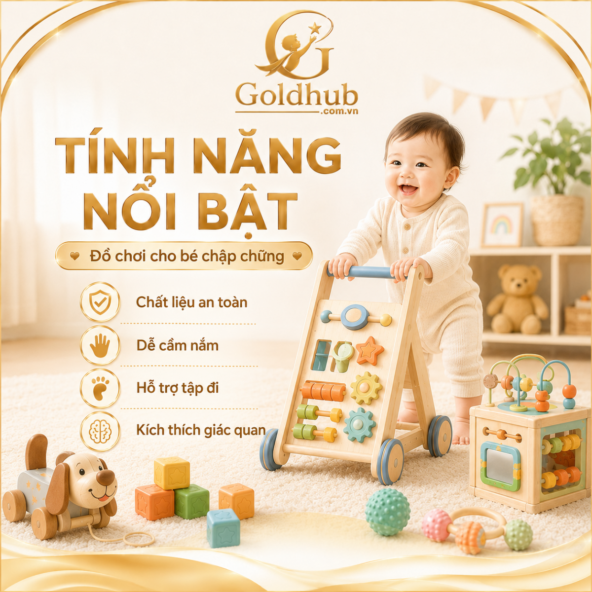 Tính năng nổi bật của Đồ Chơi Cho Bé Chập Chững Tính năng nổi bật của Đồ Chơi Cho Bé Chập Chững