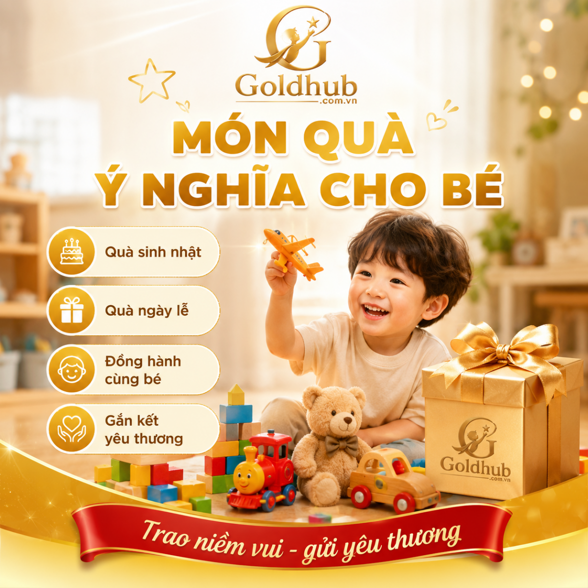 Món quà ý nghĩa cho bé Món quà ý nghĩa cho bé