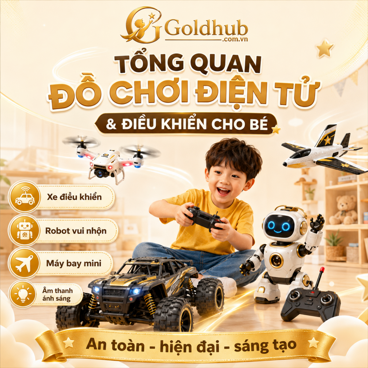 Tổng quan của Đồ Chơi Điện Tử & Điều Khiển Tổng quan của Đồ Chơi Điện Tử & Điều Khiển