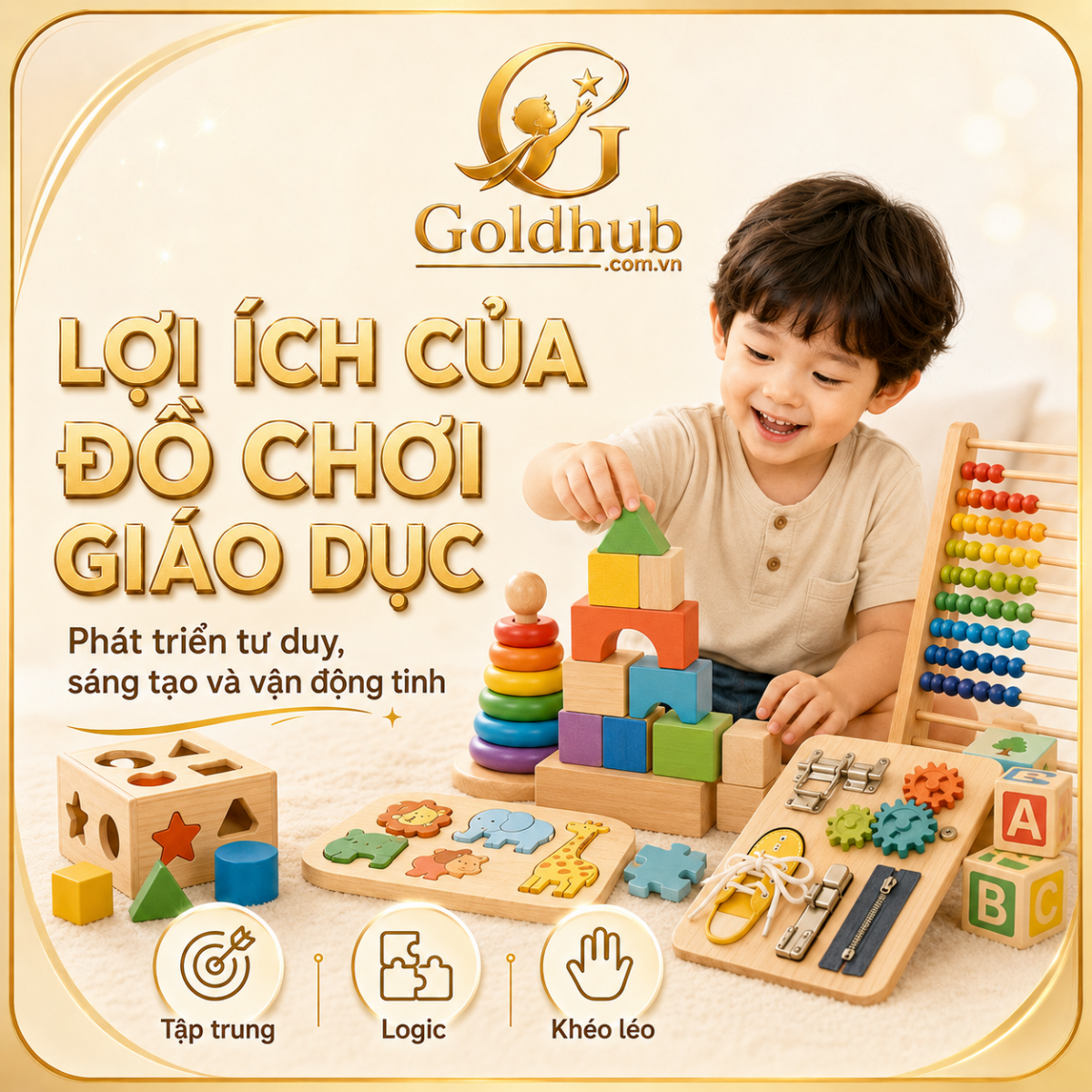 Lợi ích của Đồ Chơi Giáo Dục