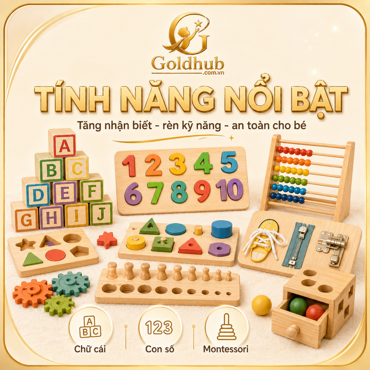 Tính năng nổi bật của Đồ Chơi Giáo Dục