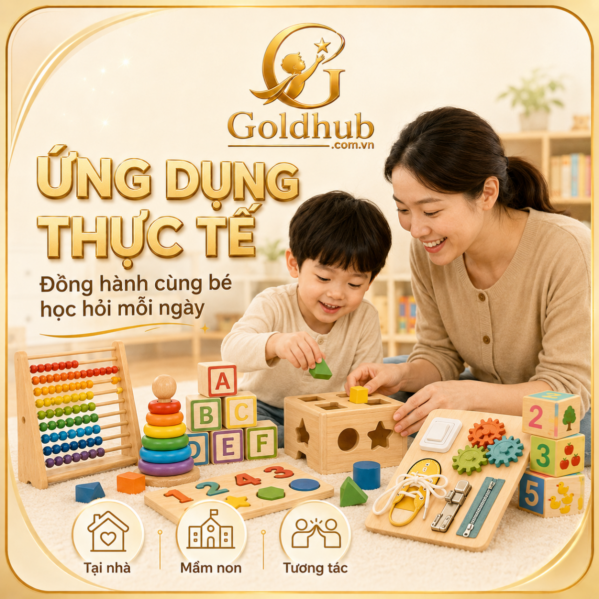Ứng dụng thực tế của Đồ Chơi Giáo Dục