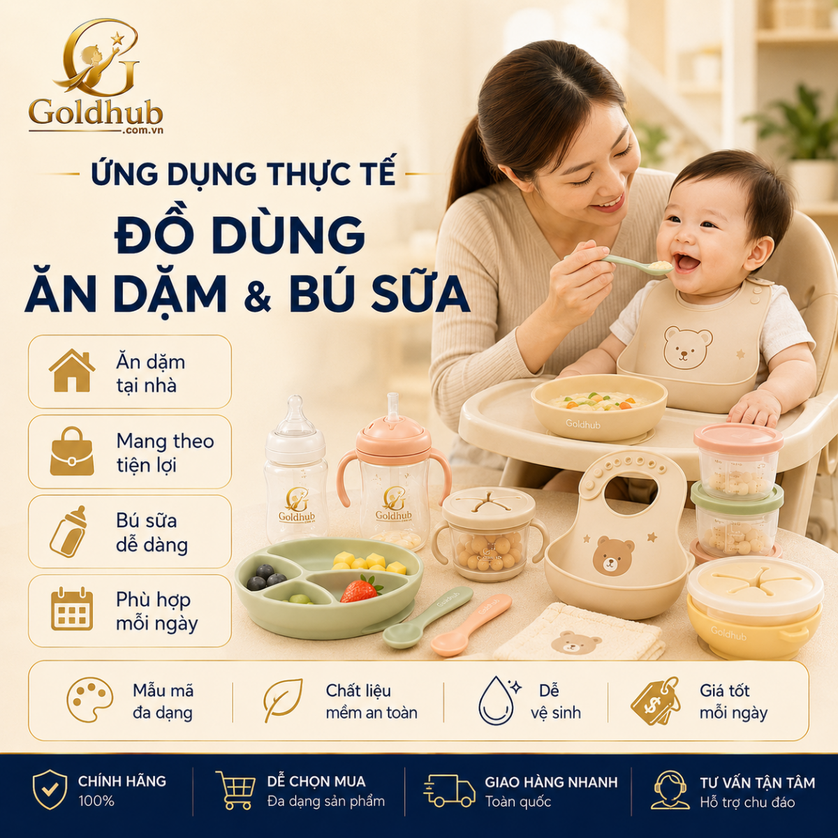 Ứng dụng thực tế của Đồ Dùng Ăn Dặm & Bú Sữa Ứng dụng thực tế của Đồ Dùng Ăn Dặm & Bú Sữa
