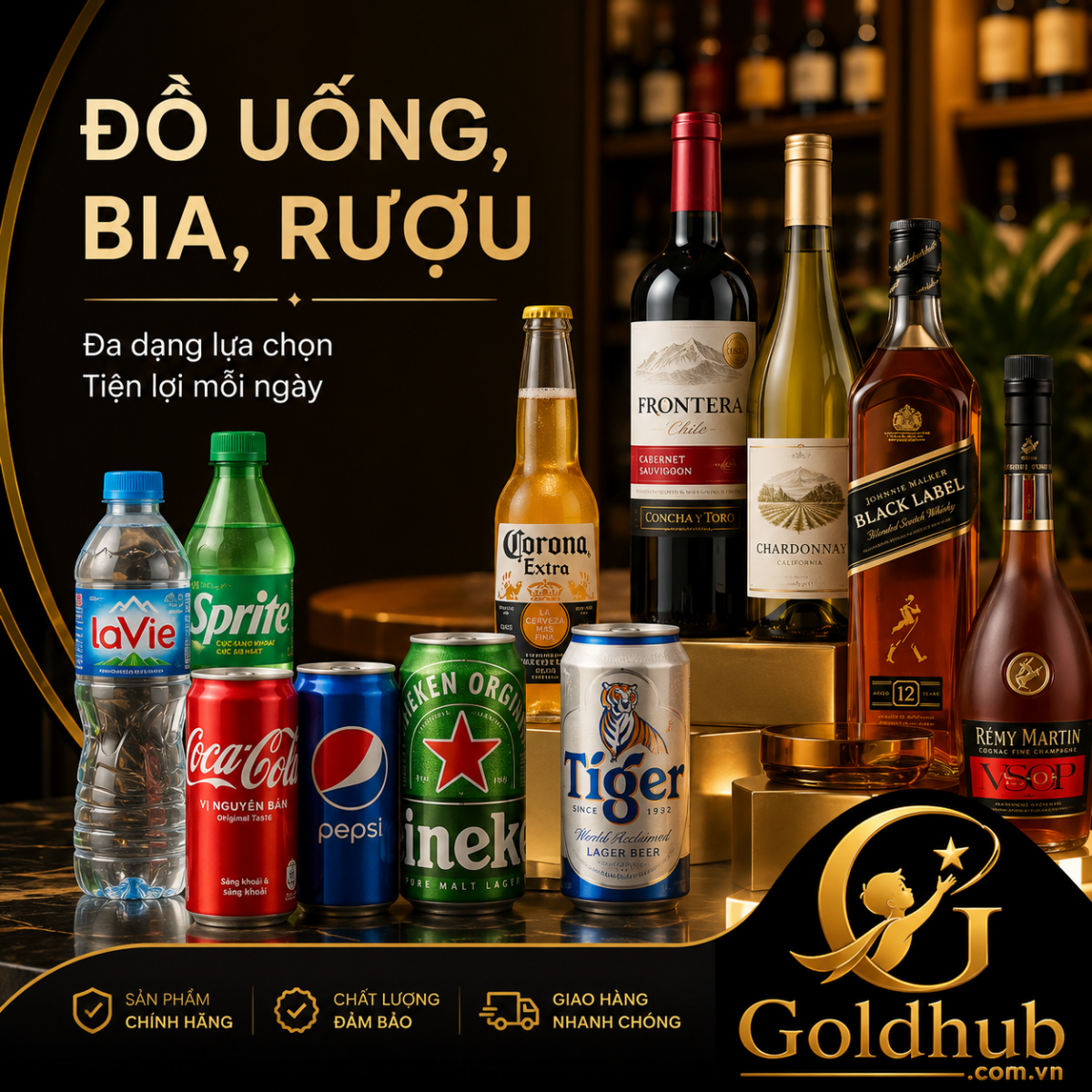 Đồ uống bia rượu