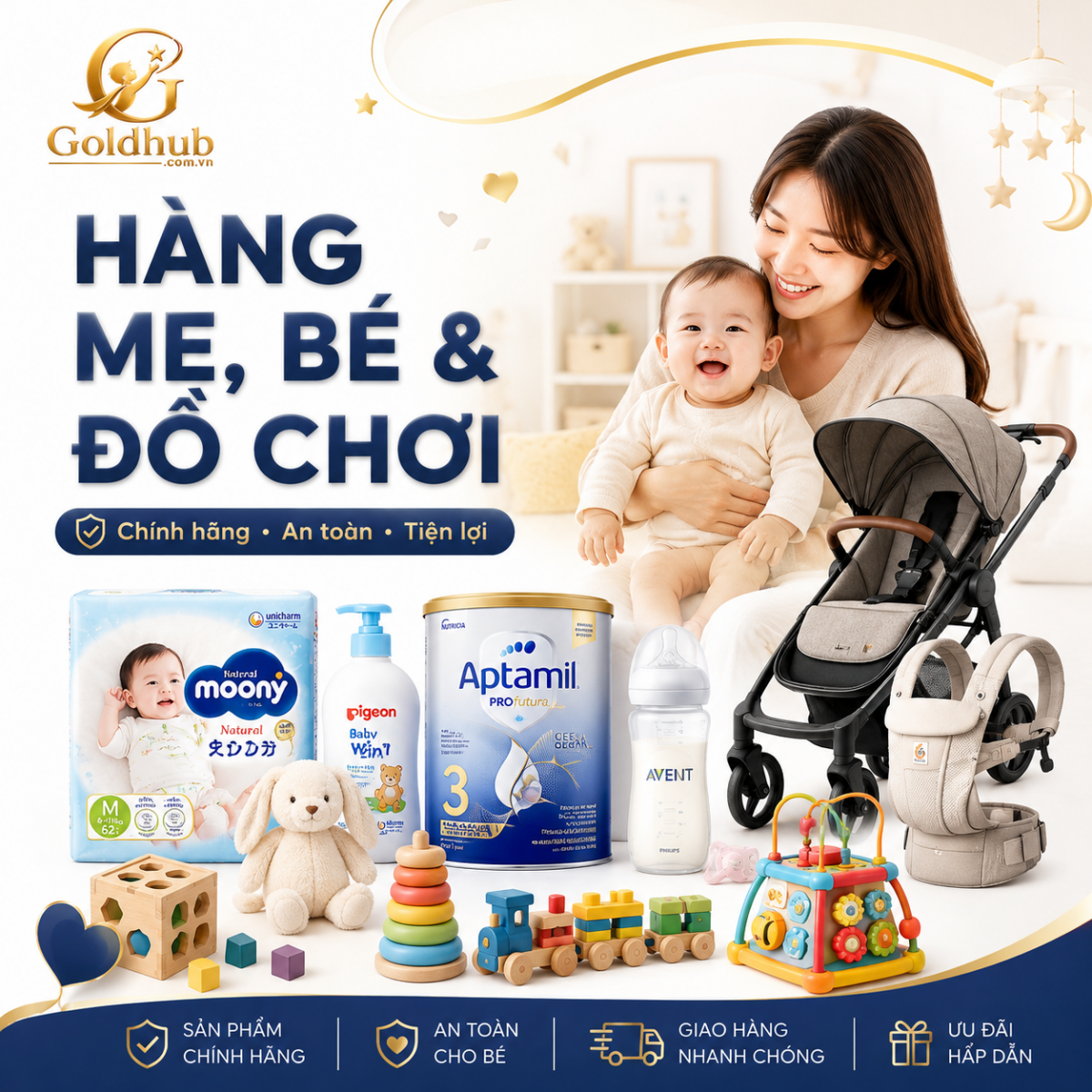 Hàng Mẹ, Bé & Đồ Chơi