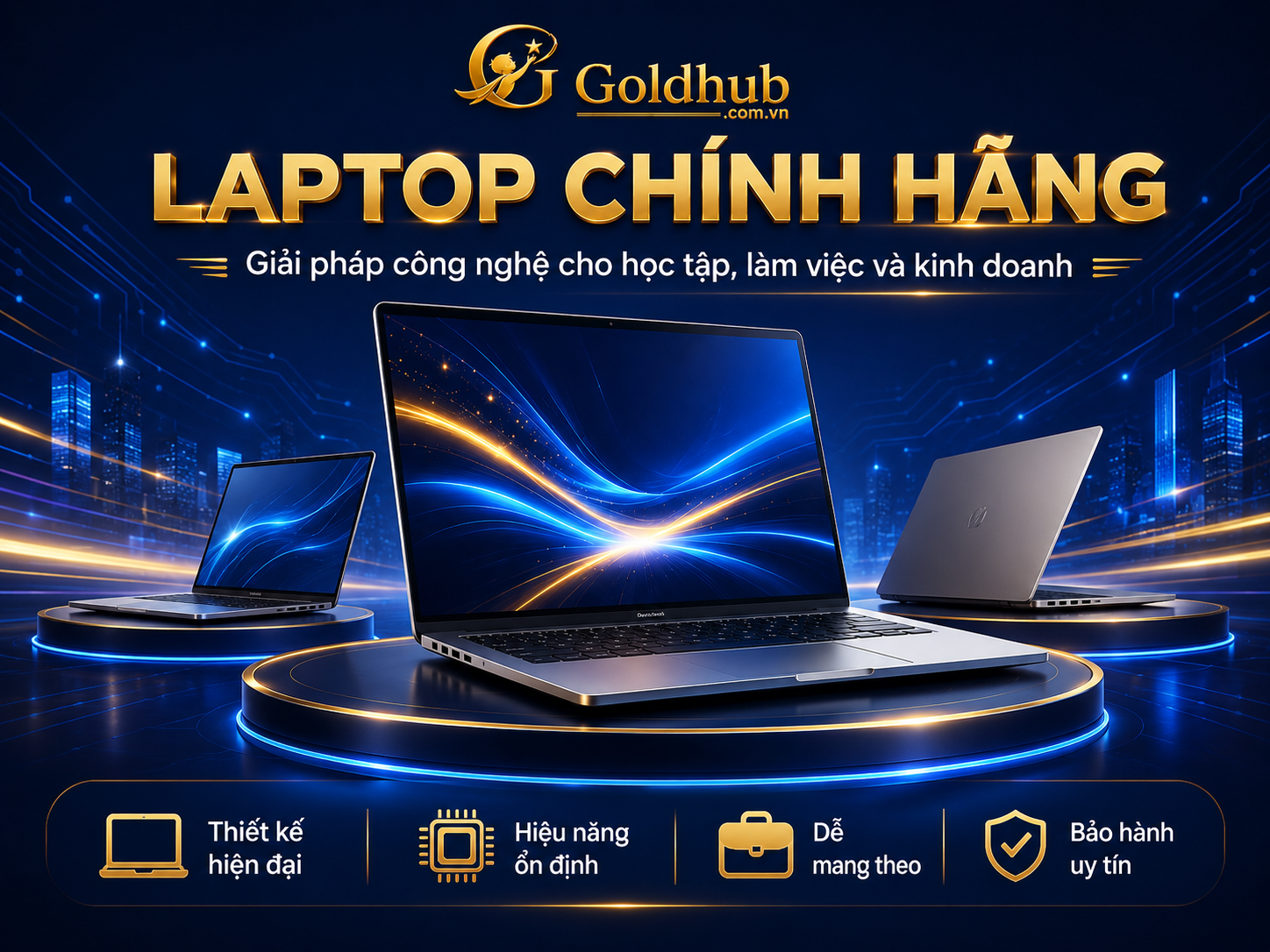 Laptop chính hãng