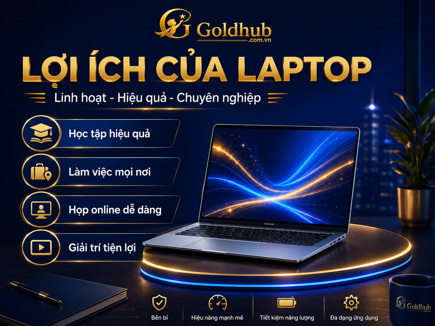 Lợi ích của Laptop