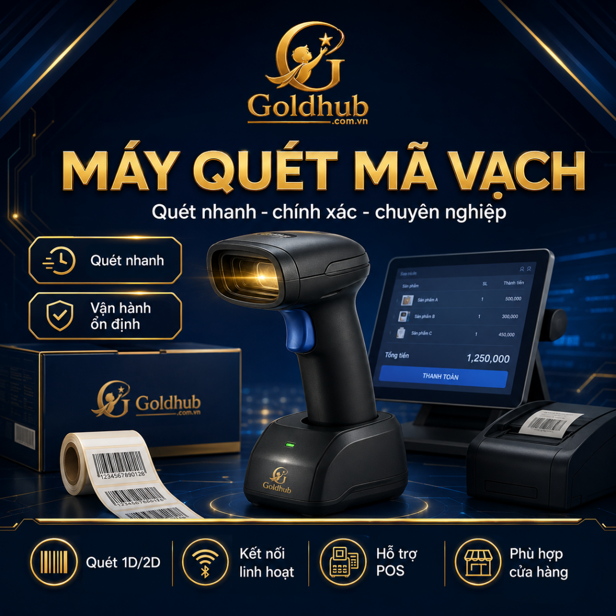 Máy quét mã vạch