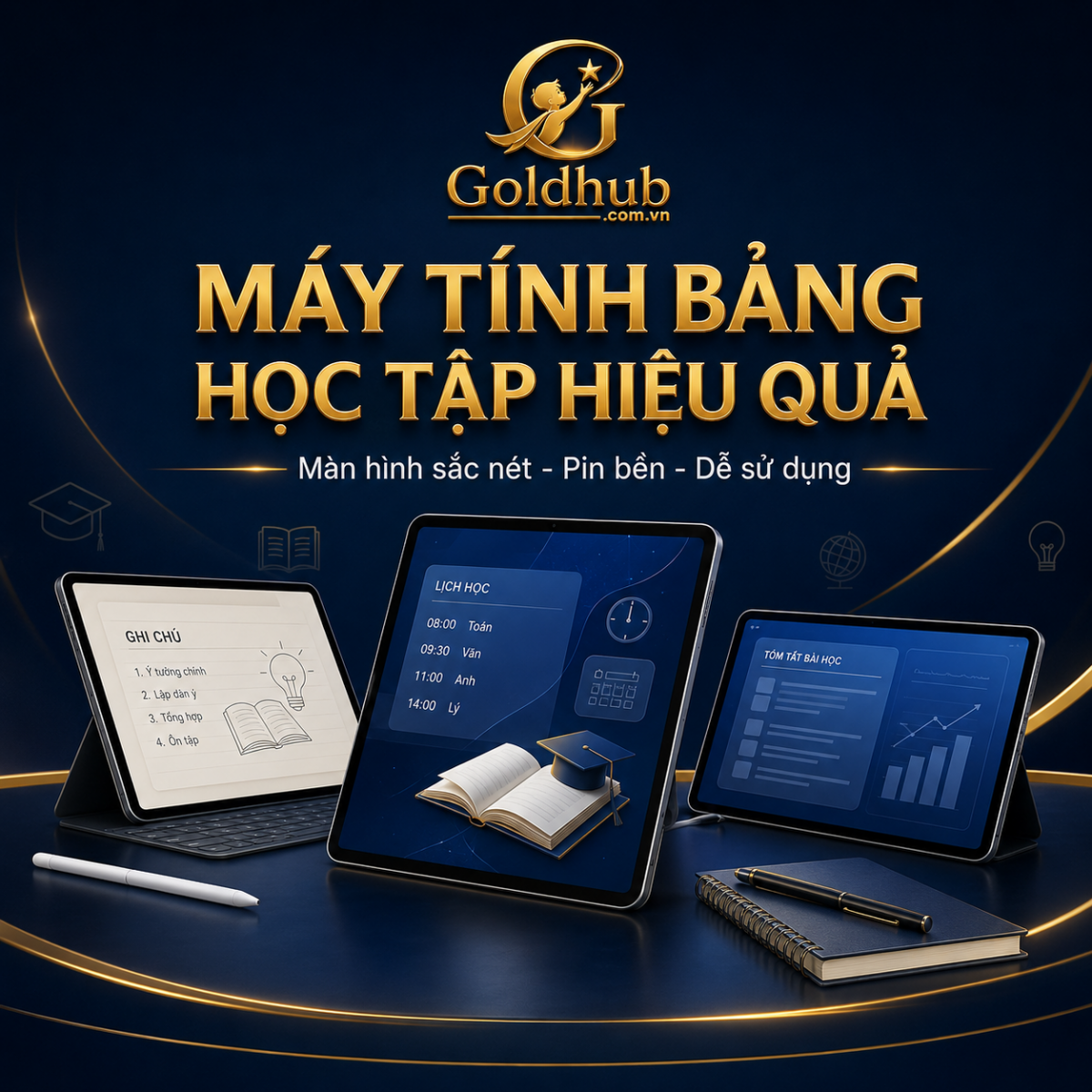 Máy tính bảng học tập hiệu quả