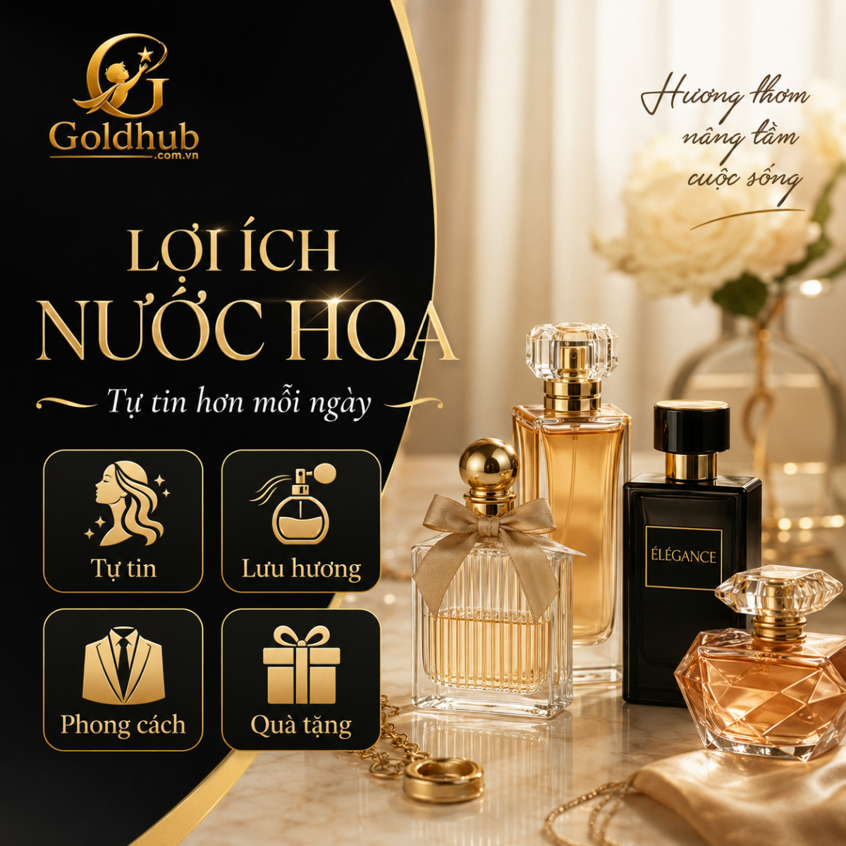 Lợi ích của nước hoa