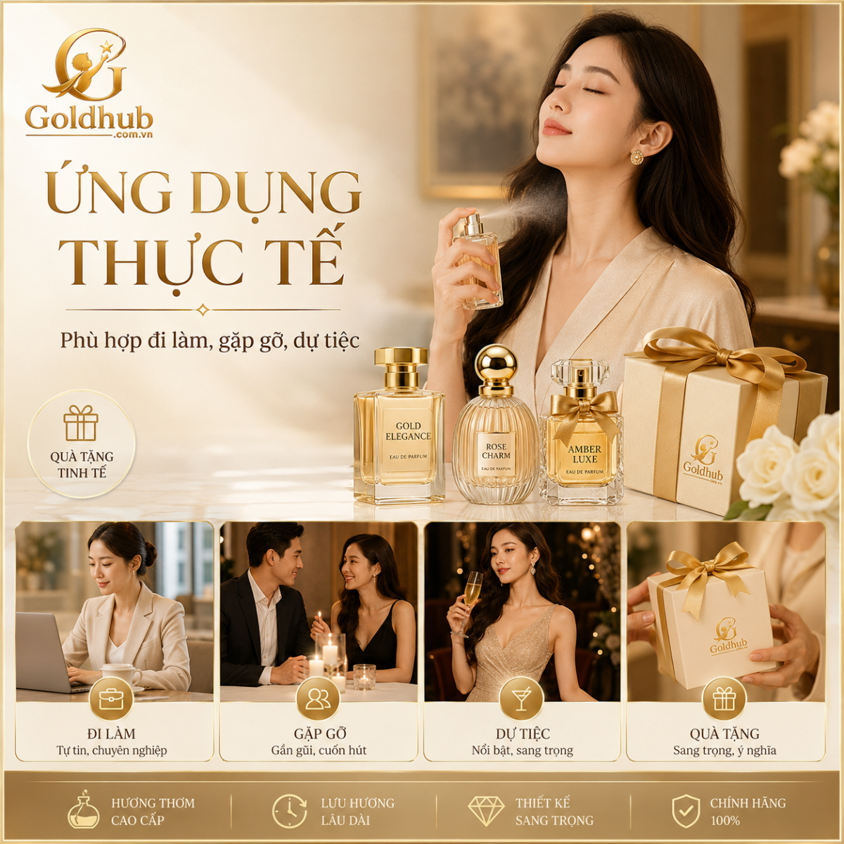Ứng dụng thực tế của nước hoa