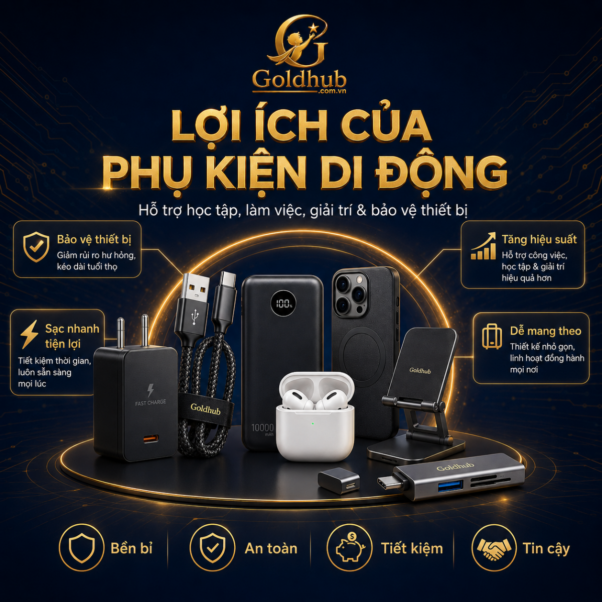 Lợi ích của phụ kiện di động Lợi ích của phụ kiện di động
