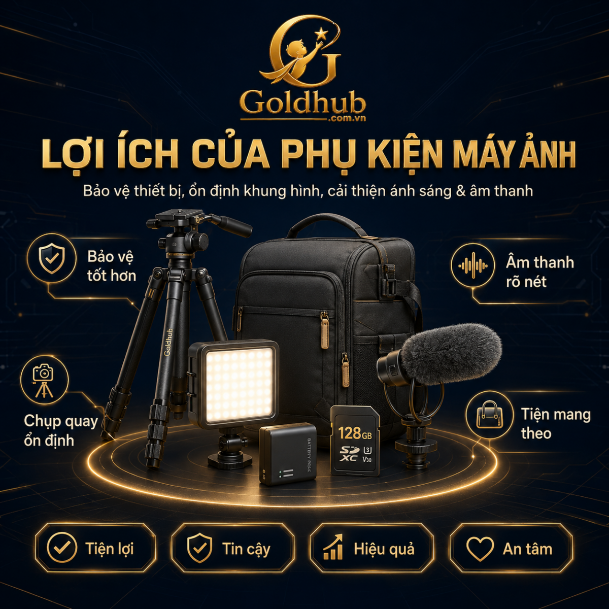 Lợi ích của Phụ kiện máy ảnh