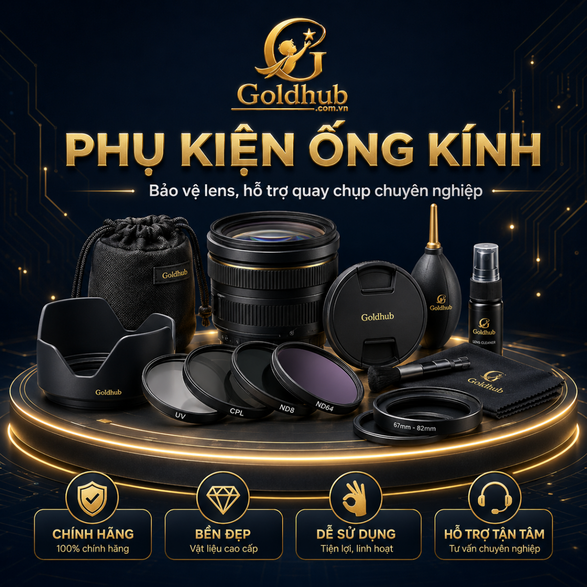 Phụ kiện ống kính Phụ kiện ống kính