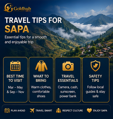 Travel tips for Sapa including best travel season packing essentials and safety recommendations