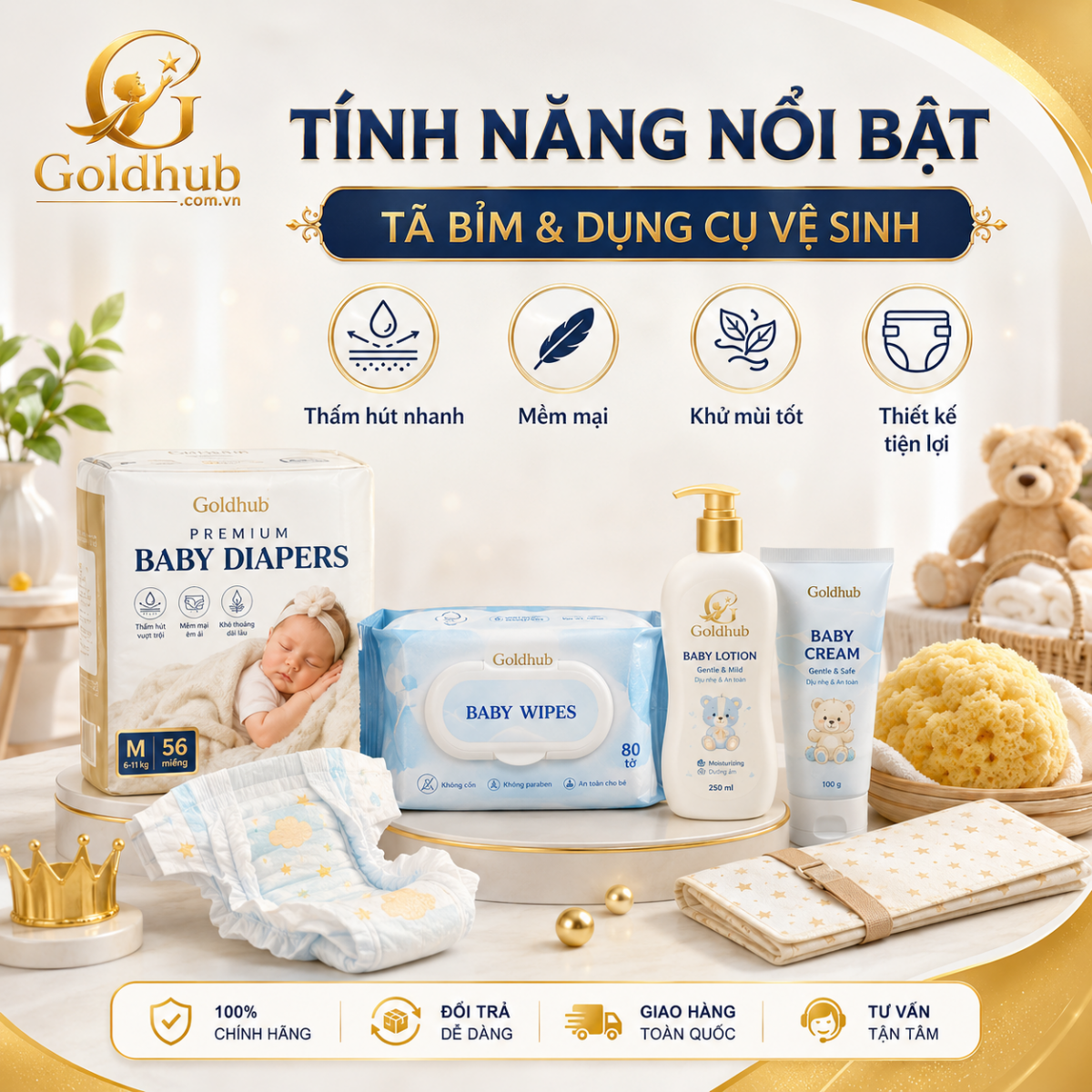 Tính năng nổi bật Sữa Bột & Thức Ăn Cho Bé
