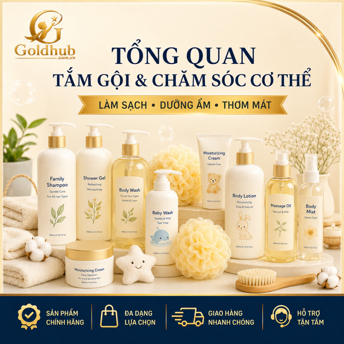 Tổng quan của Tắm Gội & Chăm Sóc Cơ Thể Tổng quan của Tắm Gội & Chăm Sóc Cơ Thể