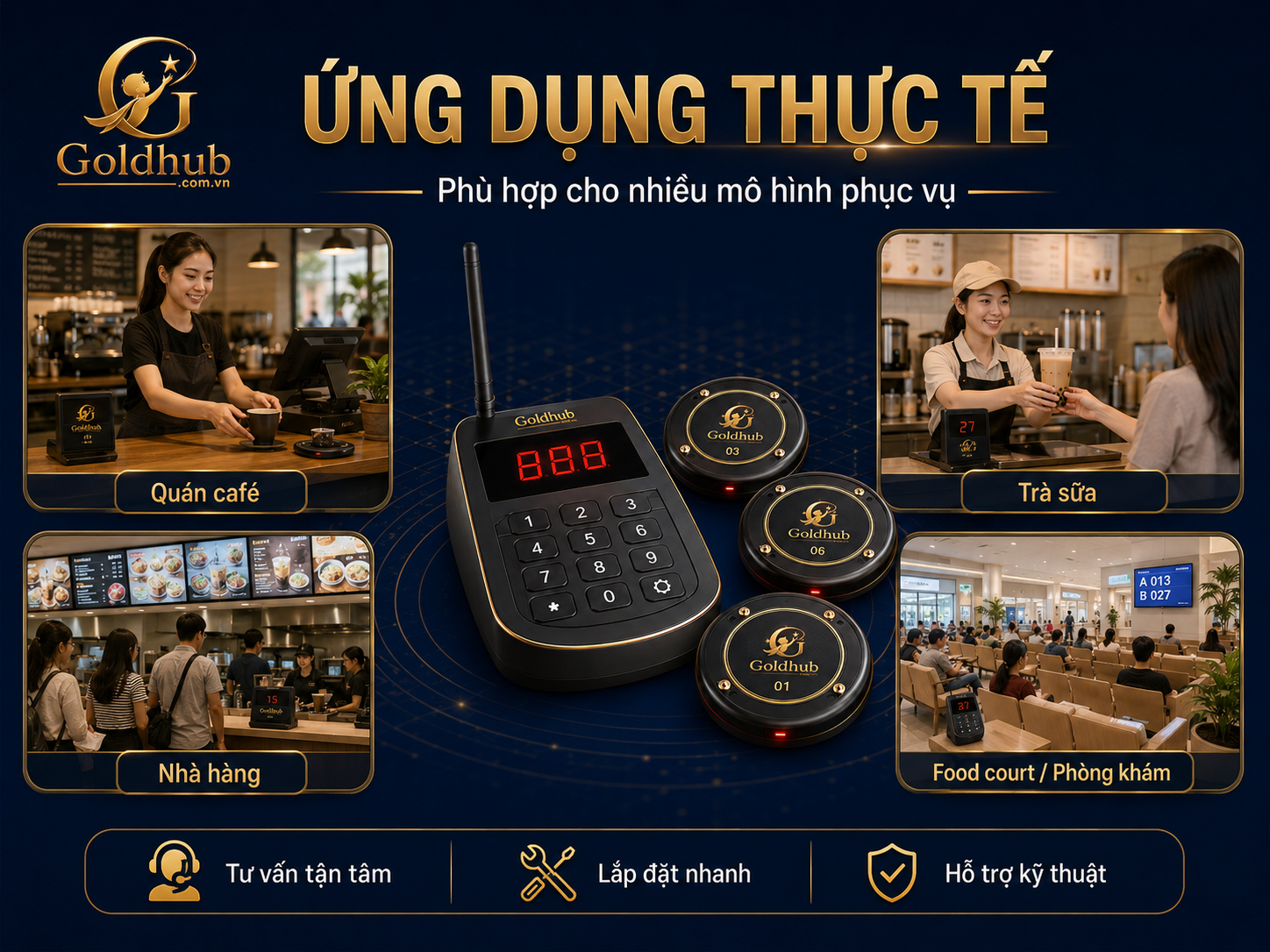 Ứng dụng thực tế của thiết bị báo rung