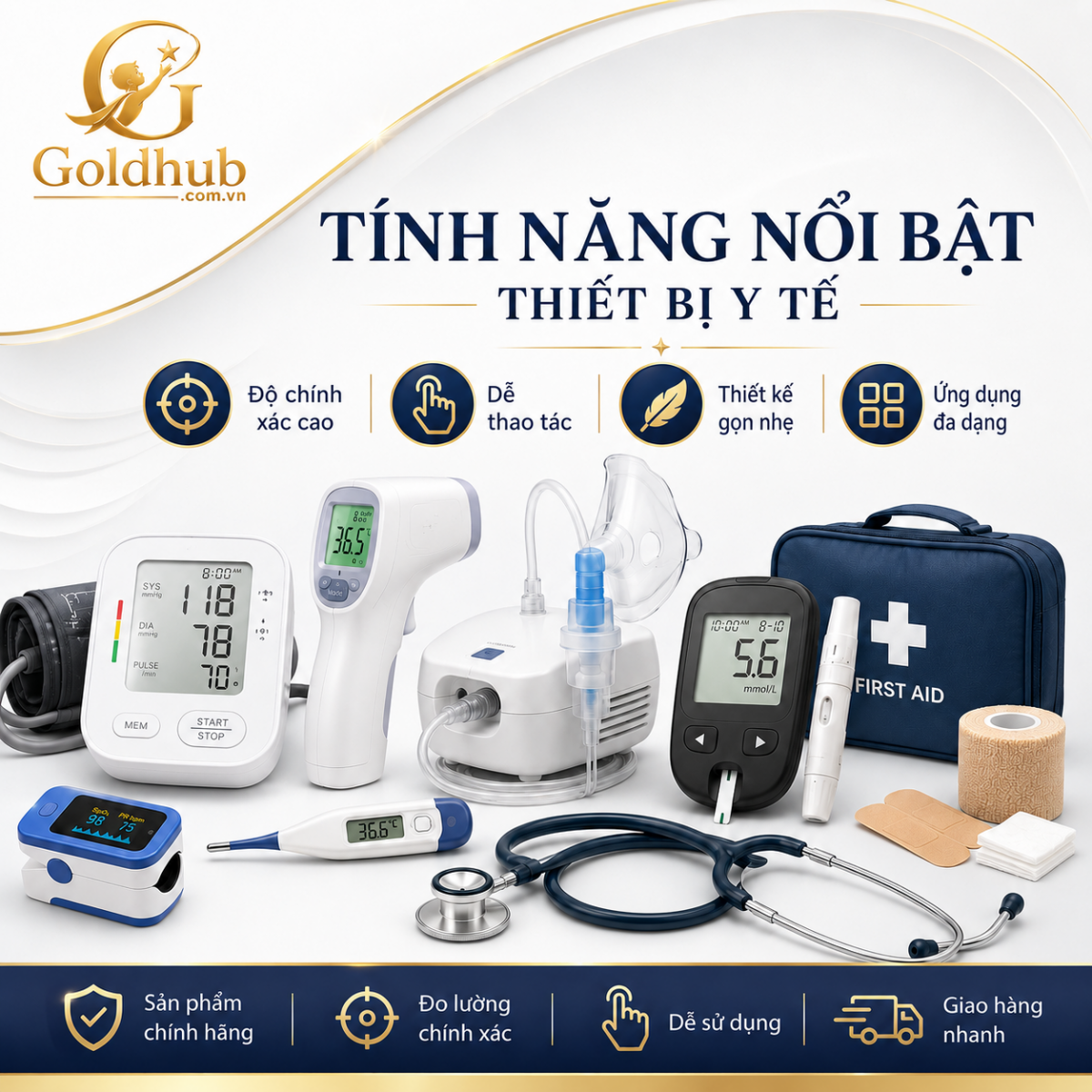 Tính năng nổi bật của Thiết bị y tế