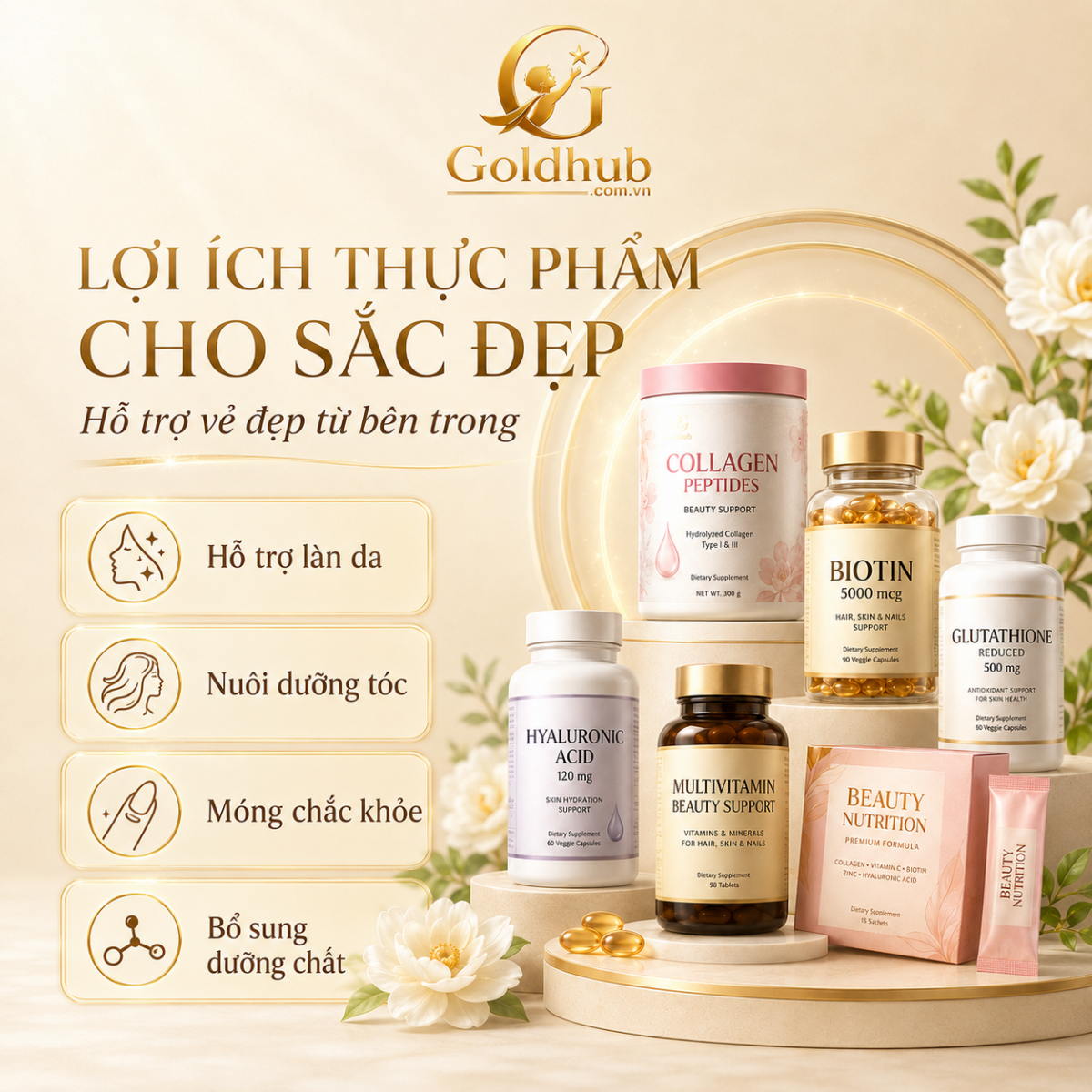 Lợi ích của Thực Phẩm Cho Sắc Đẹp