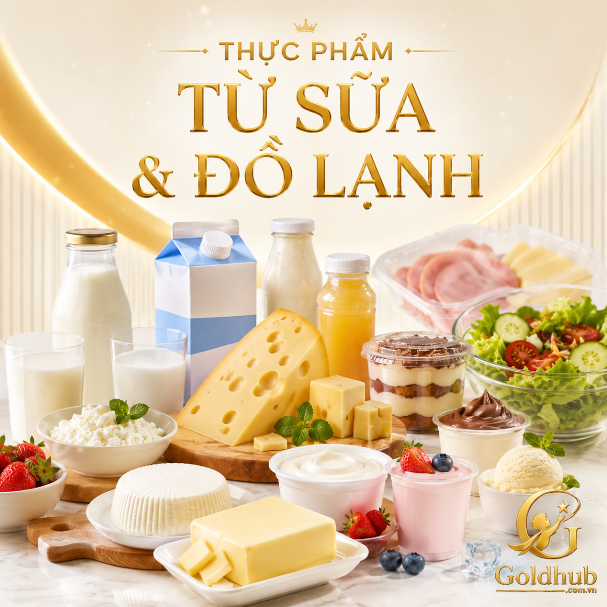 Thực Phẩm Từ Sữa & Đồ Lạnh Thực Phẩm Từ Sữa & Đồ Lạnh
