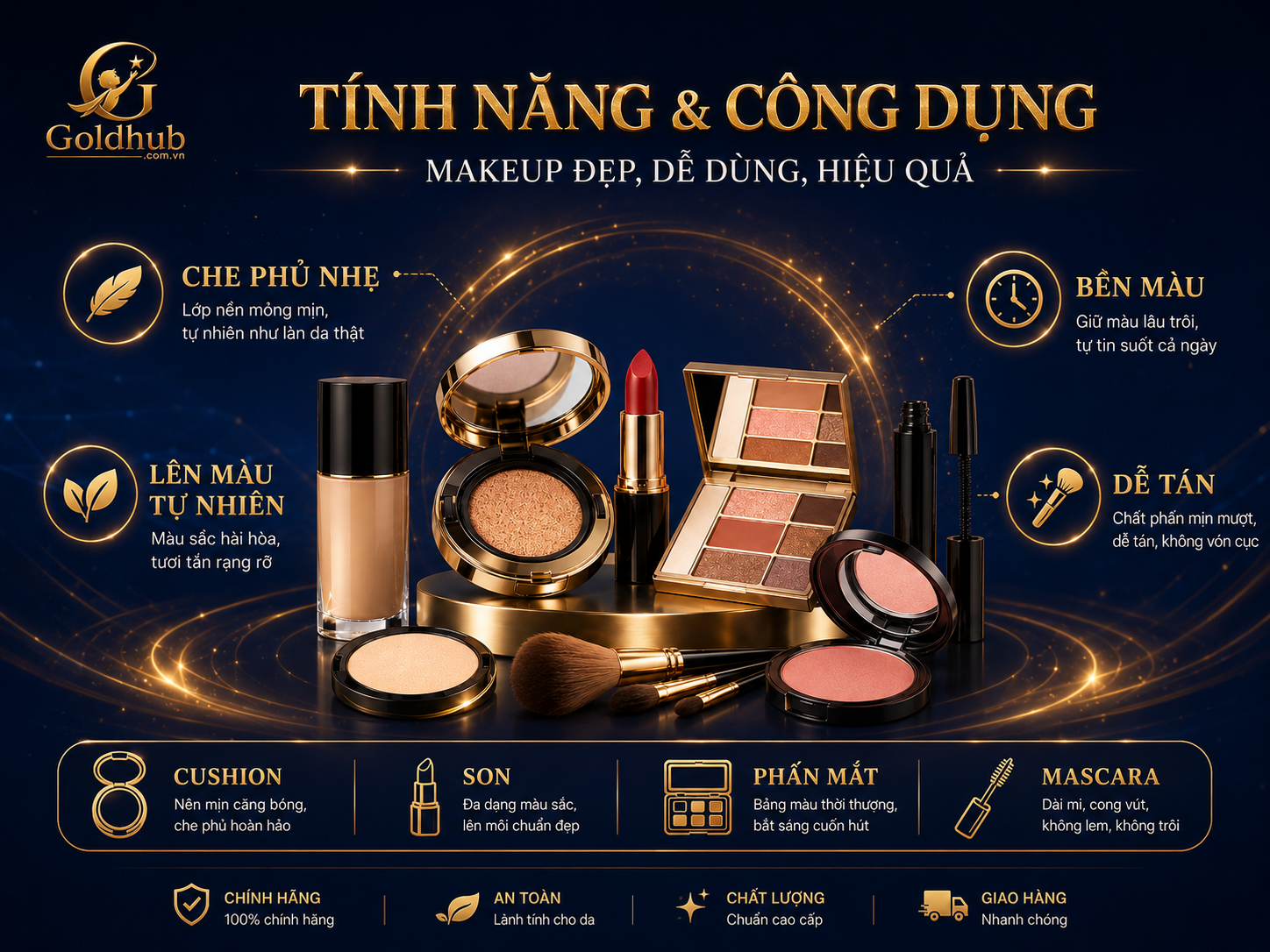 tính năng và công dụng của trang điểm tính năng và công dụng của trang điểm
