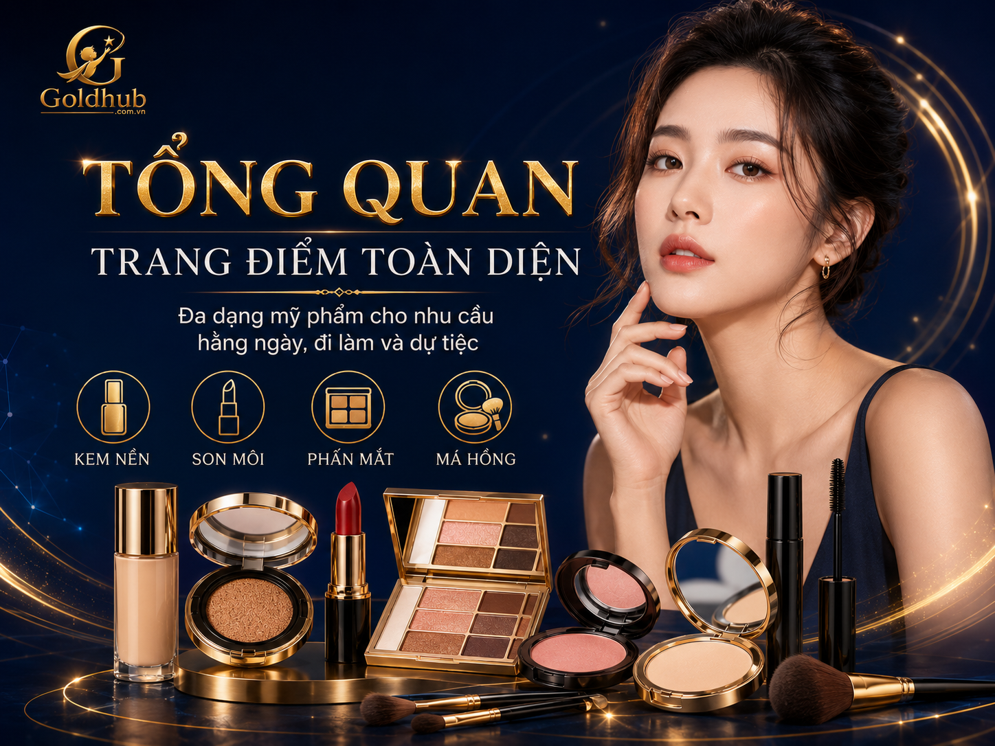 tổng quan của trang điểm tổng quan của trang điểm