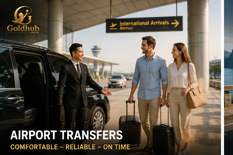 Vietnam airport transfer service with professional private transportation