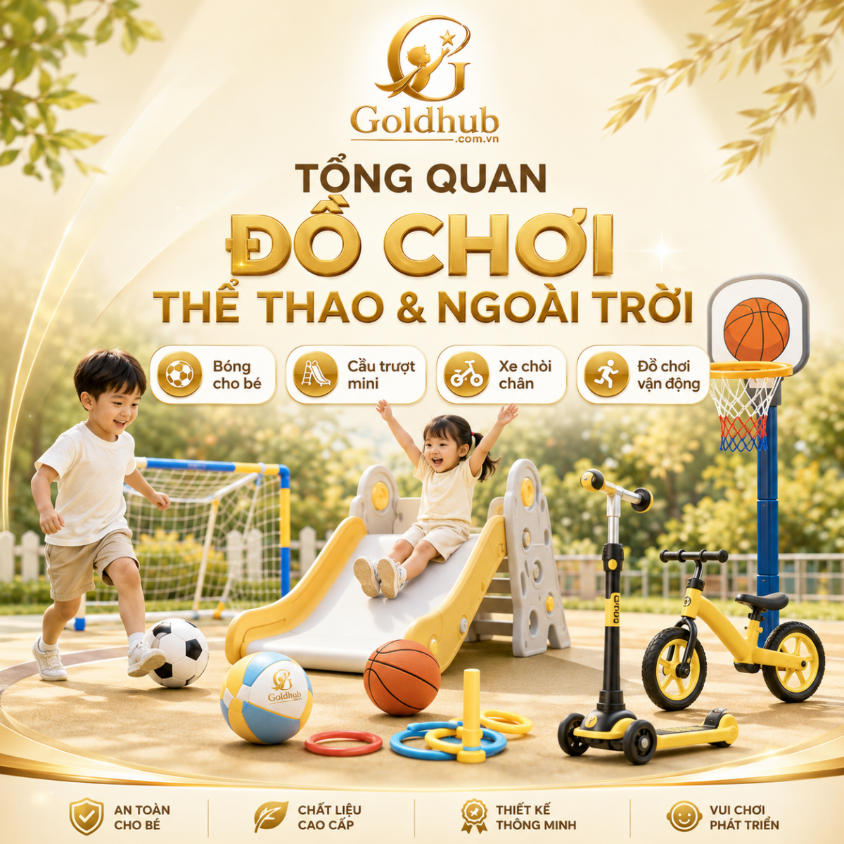 Tổng quan của Đồ Chơi Thể Thao & Ngoài Trời Tổng quan của Đồ Chơi Thể Thao & Ngoài Trời